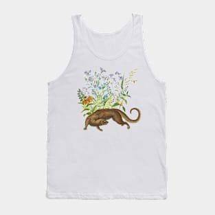 OTTER IN THE GARDEN Tank Top